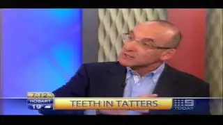 Dr. Levi from the SmileShop on the Today Show talking kids dental care