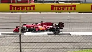 2021 British GP Practice 2 - Abbey grandstand (1)
