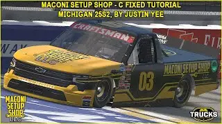 iRacing Maconi C-Fixed Trucks Michigan Guide to Qualifying and Race 25S2