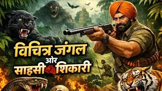 विचित्र जंगल और साहसी शिकारी 😱 | VICHITR JUNGLE AUR SAHASI SHIKHARI 🔥 |   HINDI kAHANIYAN