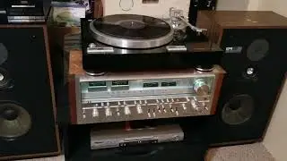 Pioneer CT-W600R Playing Alan Parsons Mix Tape, Pioneer SX-1980 Receiver & EPI T/E 320 Speakers