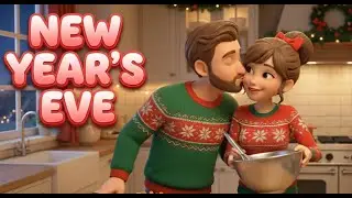 New Year Magic Night 🌟 | Mu Mo Kids | #new year cartoon for kids #newyears