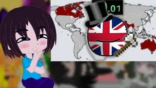 Mob talker girl's react History of Britain but it's a Minecraft Speedrun by Estoniaball Animations