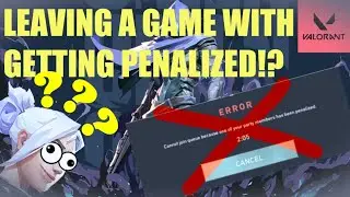 How to not get penalized when going AFK in Valorant in under a minute