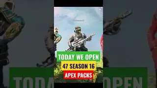 TODAY WE OPEN 47 SEASON 16 APEX PACKS #apexlegends #apexpacks