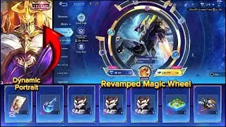 Revamped Magic Wheel is Finally Here | Get 20% off Discount | Dynamic Portrait is available #mlbb