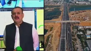 yellow line brt karachi | Development work Taj Haider Bridge | Karachi development | Sharjeel Memon