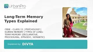 Long-Term Memory Types Explained | Divya