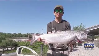 Slayin' Kings: Slam'n Salm'n Derby underway at Ship Creek in Anchorage