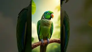 parrot ki #short video::Main Tota Hare Rang Ka! 🐦✨ #Shorts #MithuTota #Viral