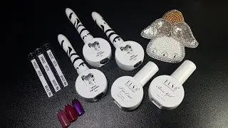 РАСПАКОВКА, ТЕСТ. BRAND ELSA - ZEBRA GEL SERIES!!! Стильный дизайн под ЗЕБРУ!