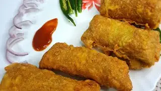 Chicken Kabul Roll |বানিয়ে ফেলুন একদম সহজ উপায়ে কাবুল রোল। #trending #recipes #cooking