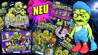 Blue Ocean &reg; Zombiacs &copy;&trade; Display mit 20 Zombie Figuren auspacken - Teil 1 - Peter Piper