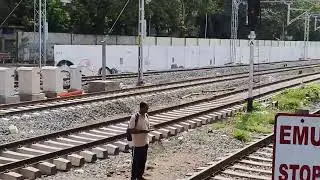 Chennai Beach to Chennai Egmore 4th line update as on 09/11/2024