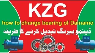 How to change the bearing of Electric Generator