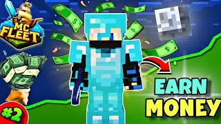 How To Earn *MONEY*🤑 In McFleet Public Server Minecraft!! #hindi