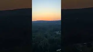 East Thetford Vermont sunset on 09/05/2023 #dronephotography #drone #newengland #sunset #vermont