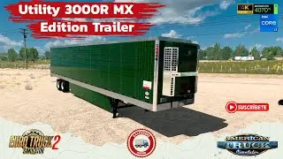 Ats 🚚 | Utility 3000R MX Edition Trailer   | 🚚#566   #truck  #ats #mods