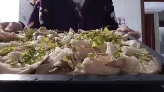 Setas al ajillo con perejil al horno
