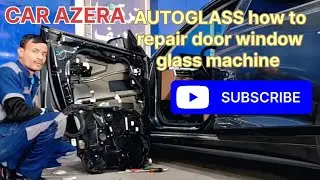 CAR AZEERA autoglass how to repair door window glass machine very easy #ytshortsvideo #youtubeshort 