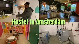 Amsterdam best & budget hostel full tour🤩😎🏠!!!