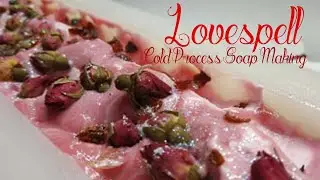 Love Spell Cold Process Soap Making Tutorial (Witchy Soap)