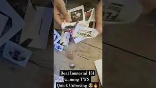 Boat Immortal 131 Unboxing: The Ultimate Gaming TWS Revealed!  #unboxing#boat #tws