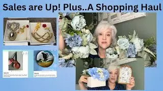 Sales On Etsy Are Up! Plus.. An Old Time Pottery And Hobby Lobby Haul and Wedding Crafts!