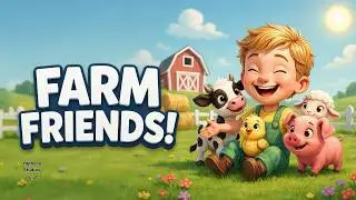 FARM FRIENDS | DANCE, MOVE &  LEARN WITH FARM FRIENDS | FARM ANIMALS