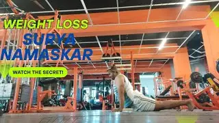 STEP BY STEP SURYA NAMASKAR FOR BEGINNERS | Learn Sun Salutation In 3 Minutes| Simple Yoga
