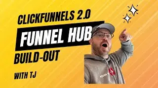 ClickFunnels 2.0 Funnel Hub Home Page Build Out #2
