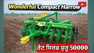 	Heavy Duty Harrow Working | Best Harrow for Indian Farmers	 