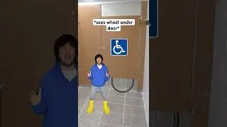 When You Use The Big Stall In The Bathroom 🤣 #shorts #relatable