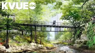 New 142-foot bridge installed over Waller Creek