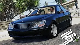 GTA 5 Mods : Mercedes-Benz S600 W220