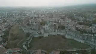 Carcassonne Medieval City France - DJI Mini 3 Pro