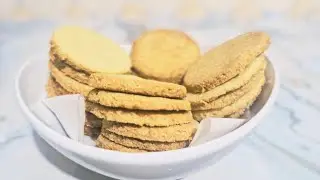 Crispy Gari Biscuits/ Cookies | Easy Ghana Snack Recipe