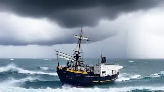 Bad weather & Strong wind  at sea || Rough sea and swell || Nearly gale wind force || #ship #sailor 