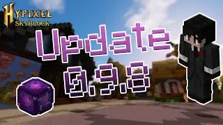 All new items from the update 0.9.8 | Hypixel SkyBlock [Ger / Eng Sub]