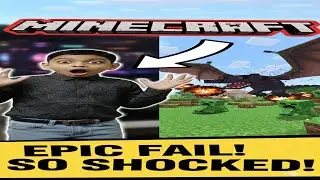 MY MINECRAFT HOUSE WAS DESTROYED! 😱(Epic Fail)CAN'T BELIEVE THIS HAPPENED