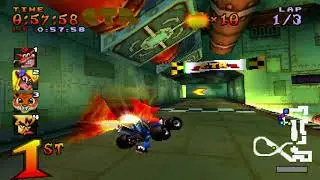 Crash Team Racing: Adventure Part 54: N. Gin Labs (Blue CTR Token)