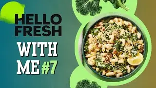 HelloFresh with me No. 7 - Creamy Chicken Sausage & Kale Cavatappi!
