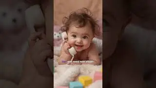 Baby&rsquo;s First Phone Call #englishlanguage #englishlearningclass #speakingpractice