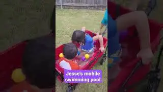 #familytime #itsthesmallthings #mobileswimming #summertime