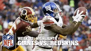 Giants vs. Redskins | Week 12 Highlights | NFL