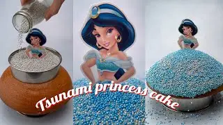 Pull me up cake - Bolo tsunami, Princess TSUNAMI Cake