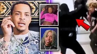 T.I. Throws King Harris Out Of His Home After He Found Out King's Girlfriend Is Pregnant