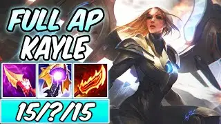 BEST WINRATE BROKEN RIFTMAKER KAYLE MID ON-HIT FULL AP GAMEPLAY | Build & Runes | League of Legends