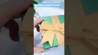 Gift packaging boxes with sponge insert for jewelry #box #ringbox #jewellery #packaging #paperbox