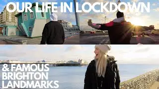 IT'S 2021: EXPLORING BRIGHTON'S FAMOUS LANDMARKS, UK NATIONAL LOCKDOWN, UPSIDE DOWN HOUSE & MORE